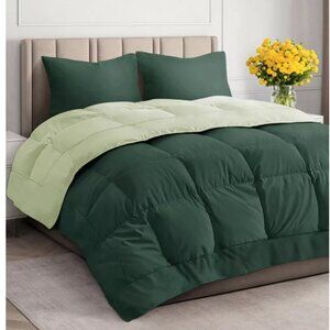 Emerald light sage green CGK Unlimited Premium Down Alternative Comforter King